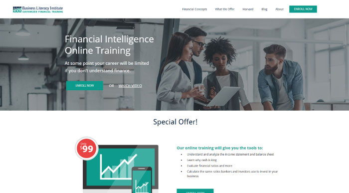 Business Literacy Page